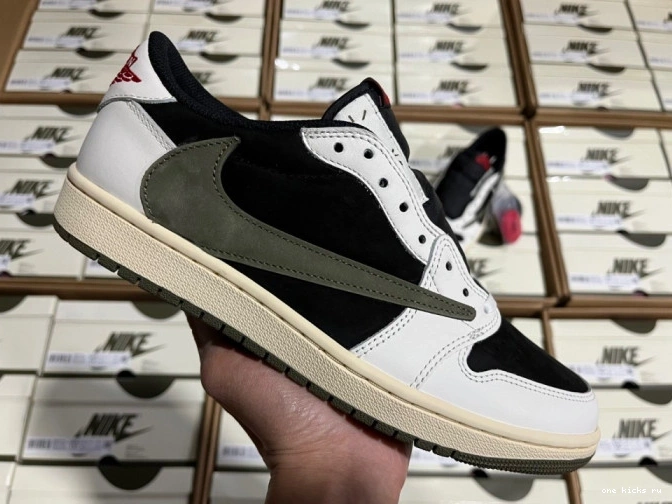 Chep Onekick Travis Olive DZ4137-106 Jordan Air OG x Jordan 1 Retro Scott Air Low 0812